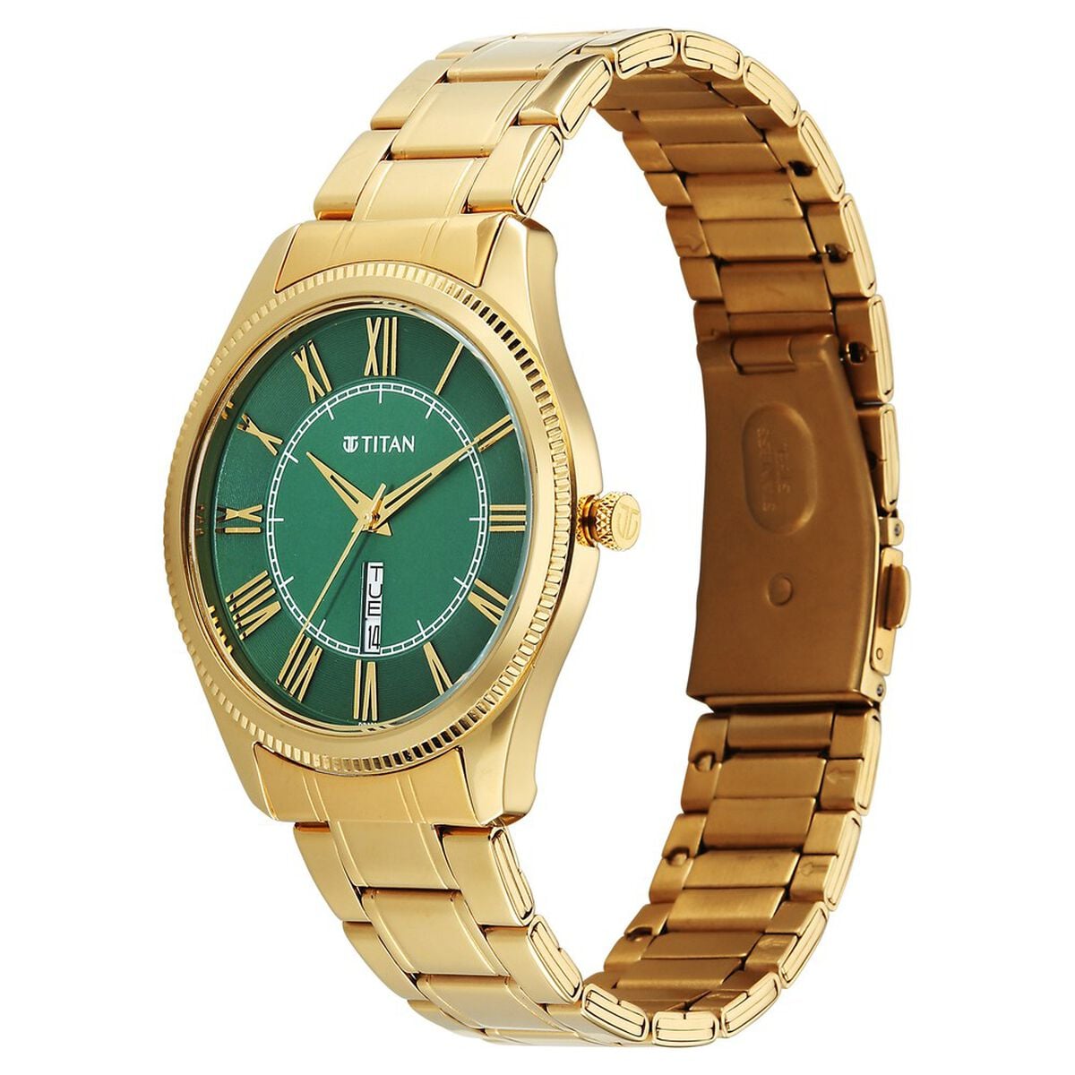 Titan Regalia Allure Classic Day-Date Men's Dress Watch 3