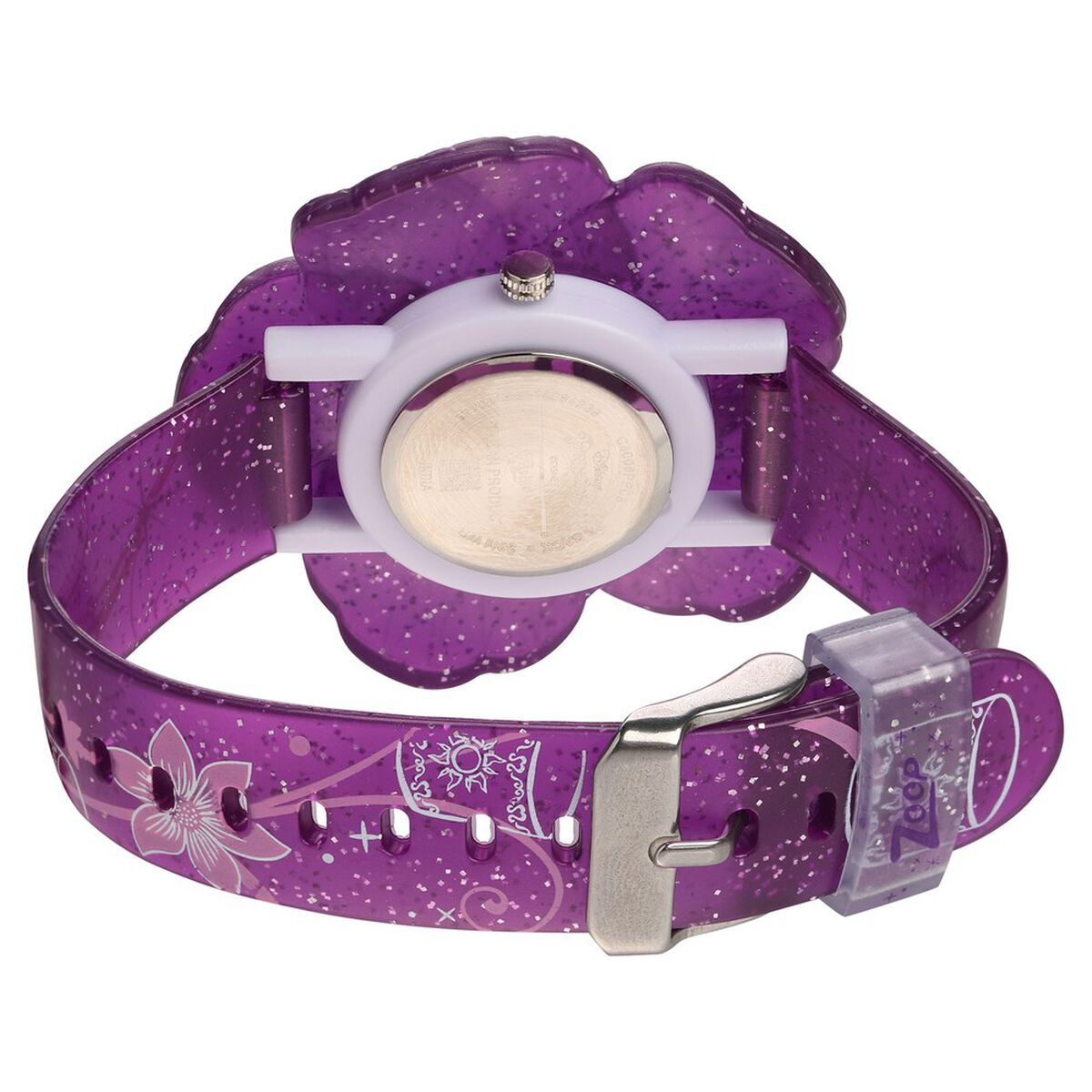 Zoop Disney Princess Analog Watch with Purple Dial & Multicoloured Strap for Girls Kids, from House of Titan 5