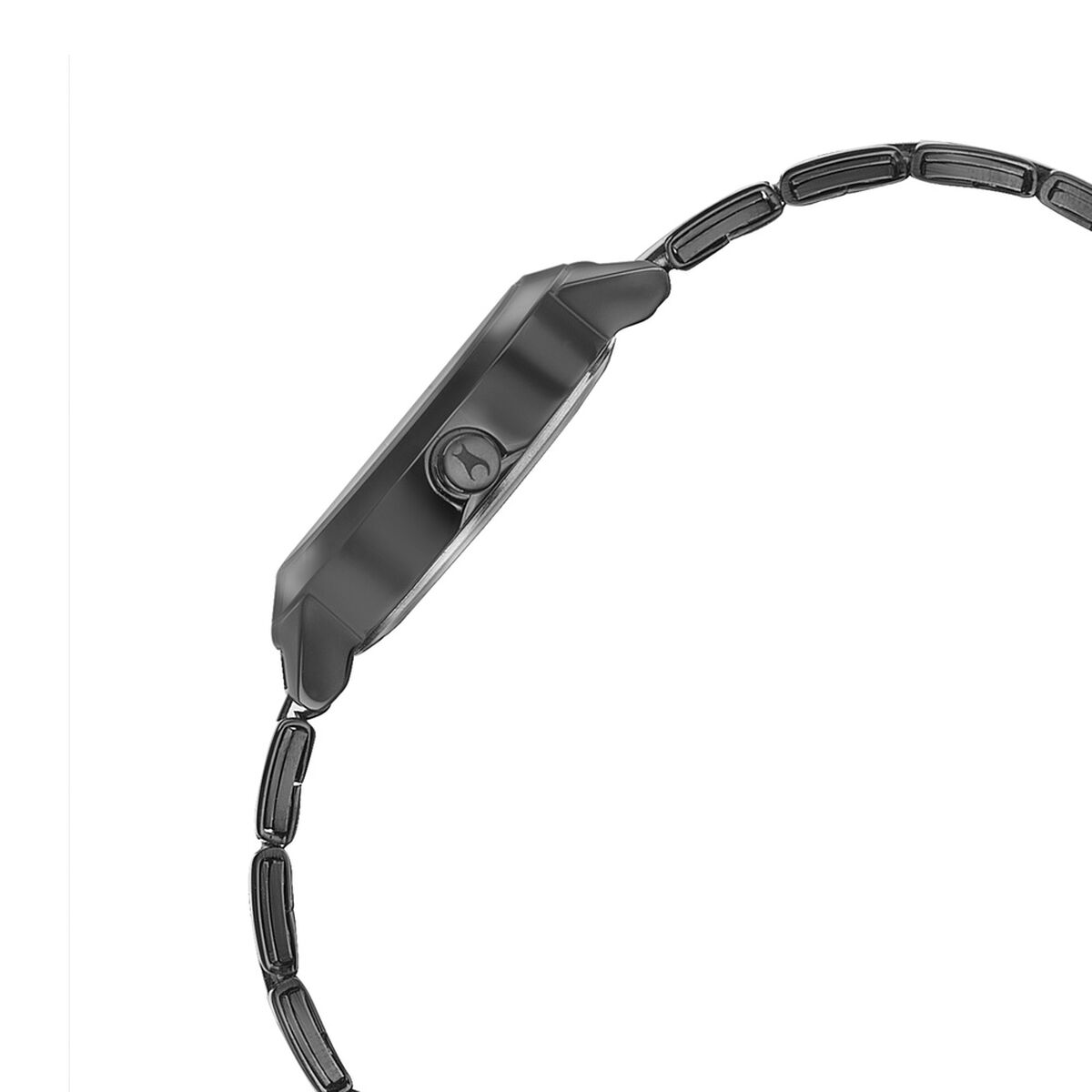 Fastrack Pulse Quartz Analog Black Dial Stainless Steel Strap Watch for Girls 4