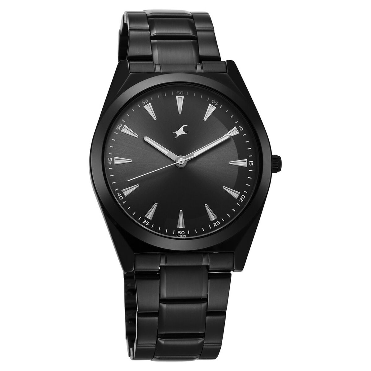 Fastrack Stunners X Quartz Analog Black Dial Stainless Steel Strap Watch For Guys 2
