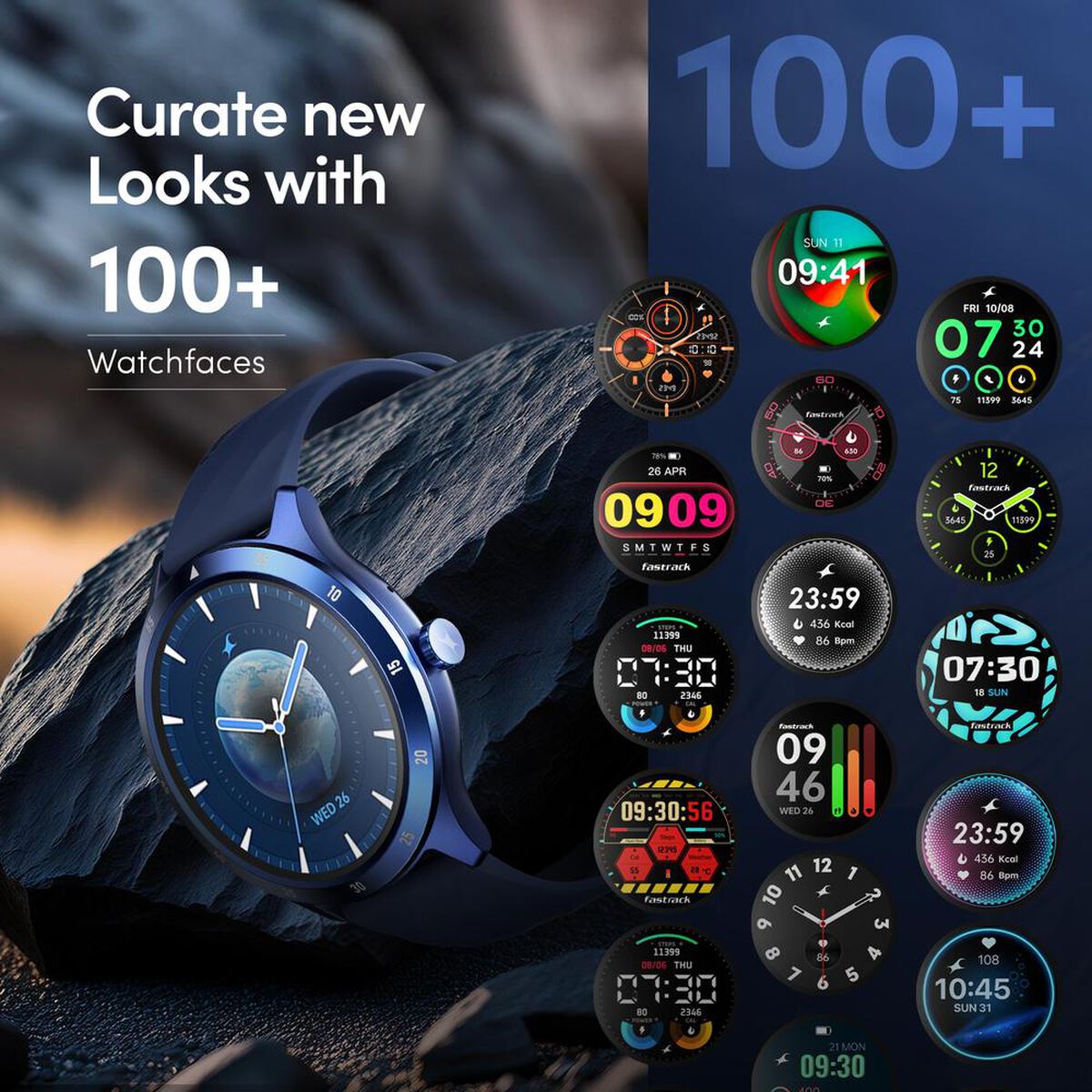 Fastrack Jupiter R2 Smartwatch comes with 3.50 cm Ultra VU TFT Display with 240*240 Pixel Resolution, AI Voice Assistant 3