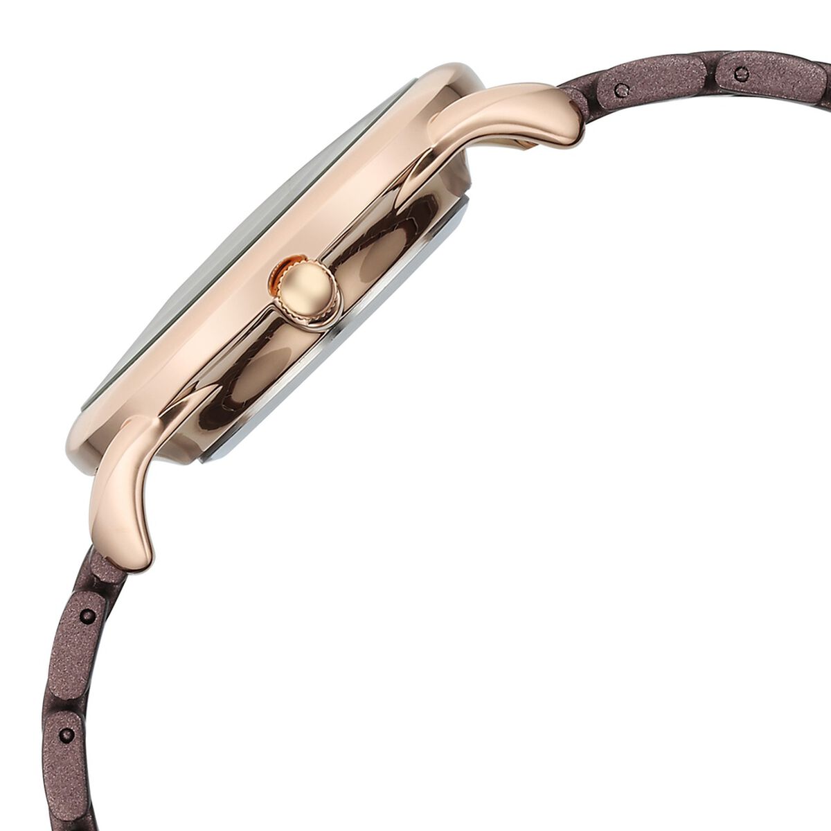 Vyb Charmer By Fastrack Quartz Analog Brown Dial Metal Strap Watch For Girls 5