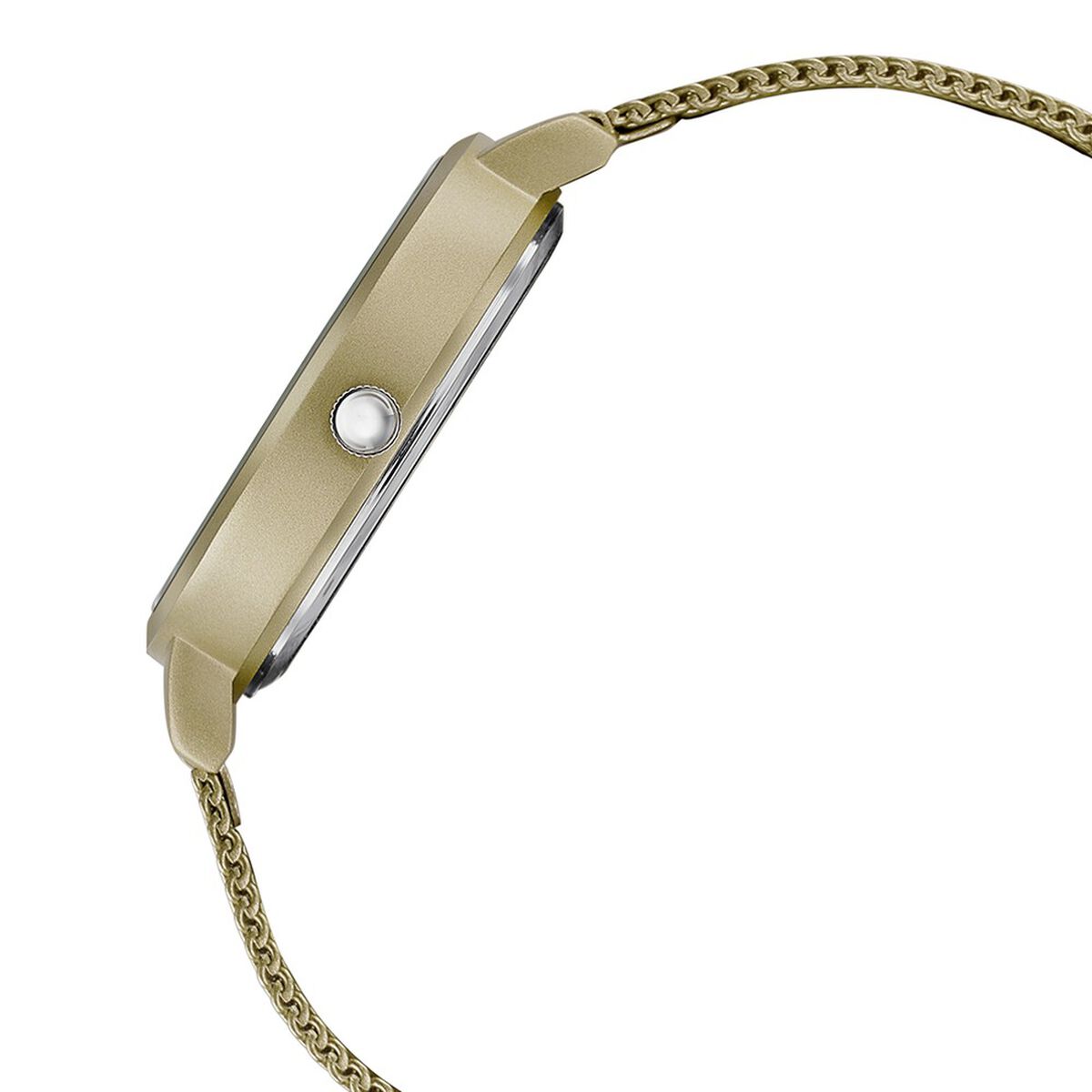 Sonata Poze Quartz Analog Golden Dial Mesh Strap Watch for Women 5