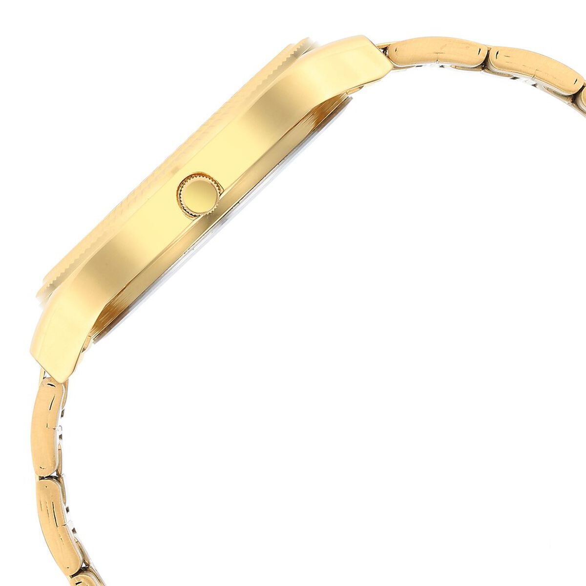 Titan Quartz Analog Champagne Dial Stainless Steel Strap Watch for Men 4