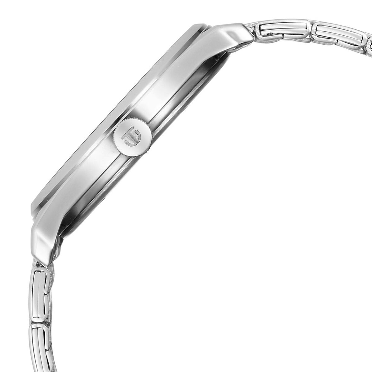 Titan Wrist Wit Quartz Analog Grey Dial Stainless Steel Strap Watch for Men 4