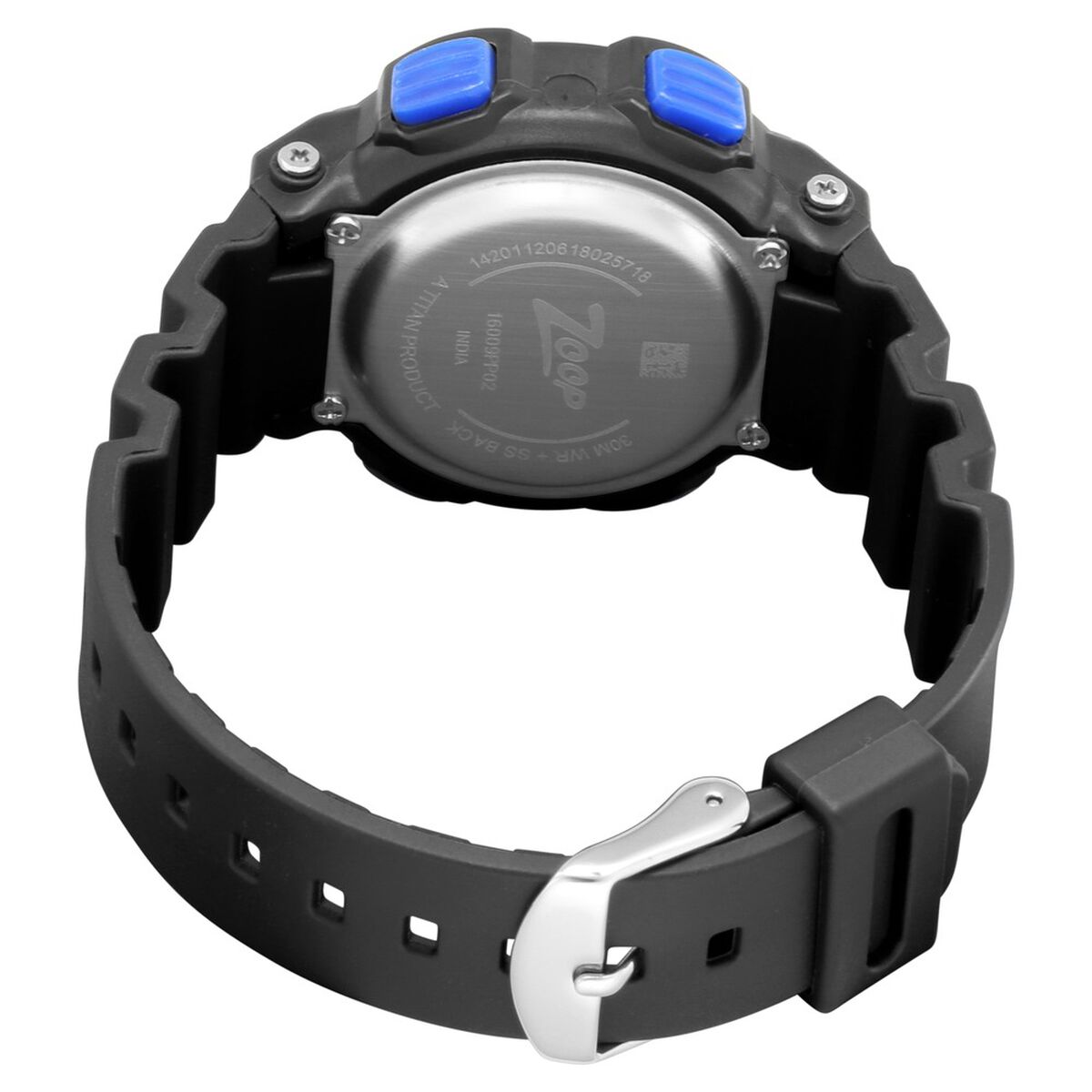 Zoop Digital Watch with Digital Dial & Black Strap for Boys Kids, from House of Titan 4