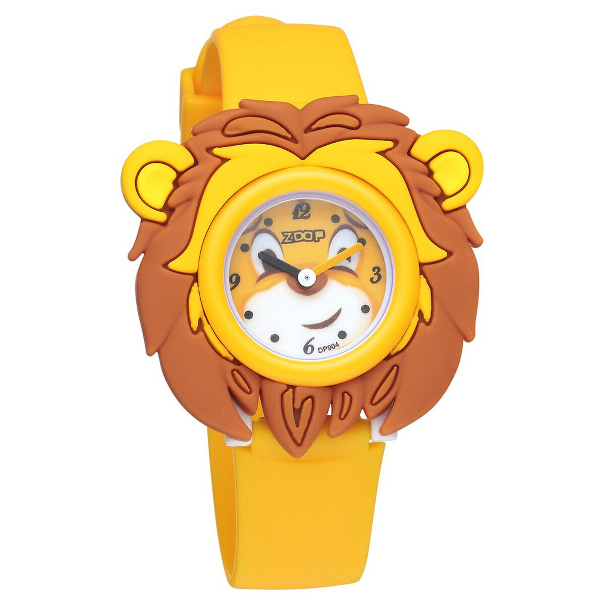Zoop Analog Lion Watch with Yellow Dial & Yellow Strap for Boys Girls Kids, from House of Titan 2