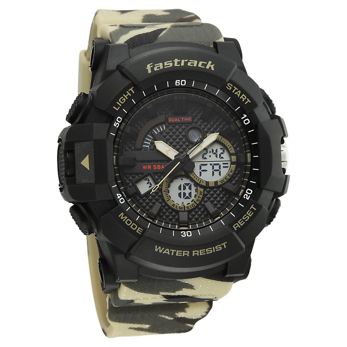 Fastrack Streetstyle Ana Digi watch with Camoflage look for Guys 3