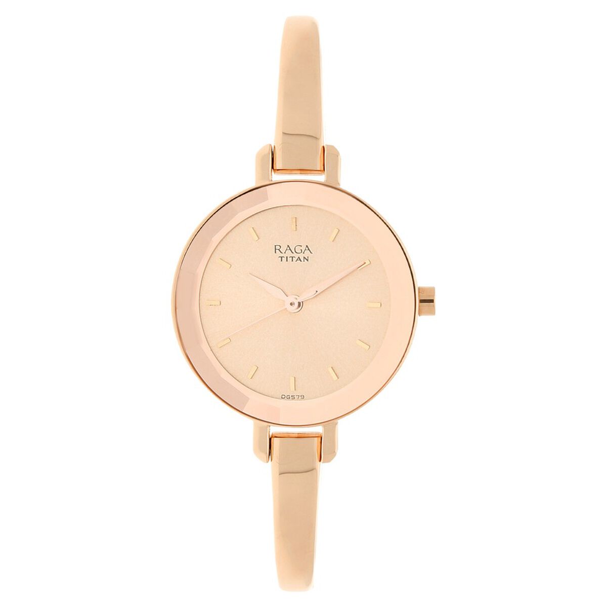 Titan Raga Viva Quartz Analog Rose Gold Round Dial Rose Gold Metal Strap Watch For Women 1