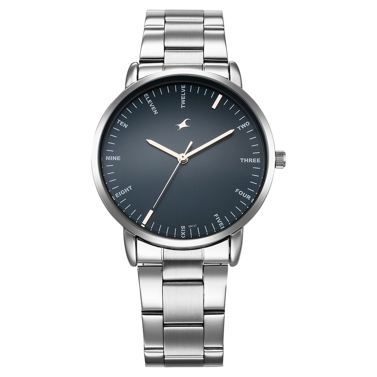 Fastrack Stunners X Quartz Analog Blue Dial Stainless Steel Strap Watch For Guys 1
