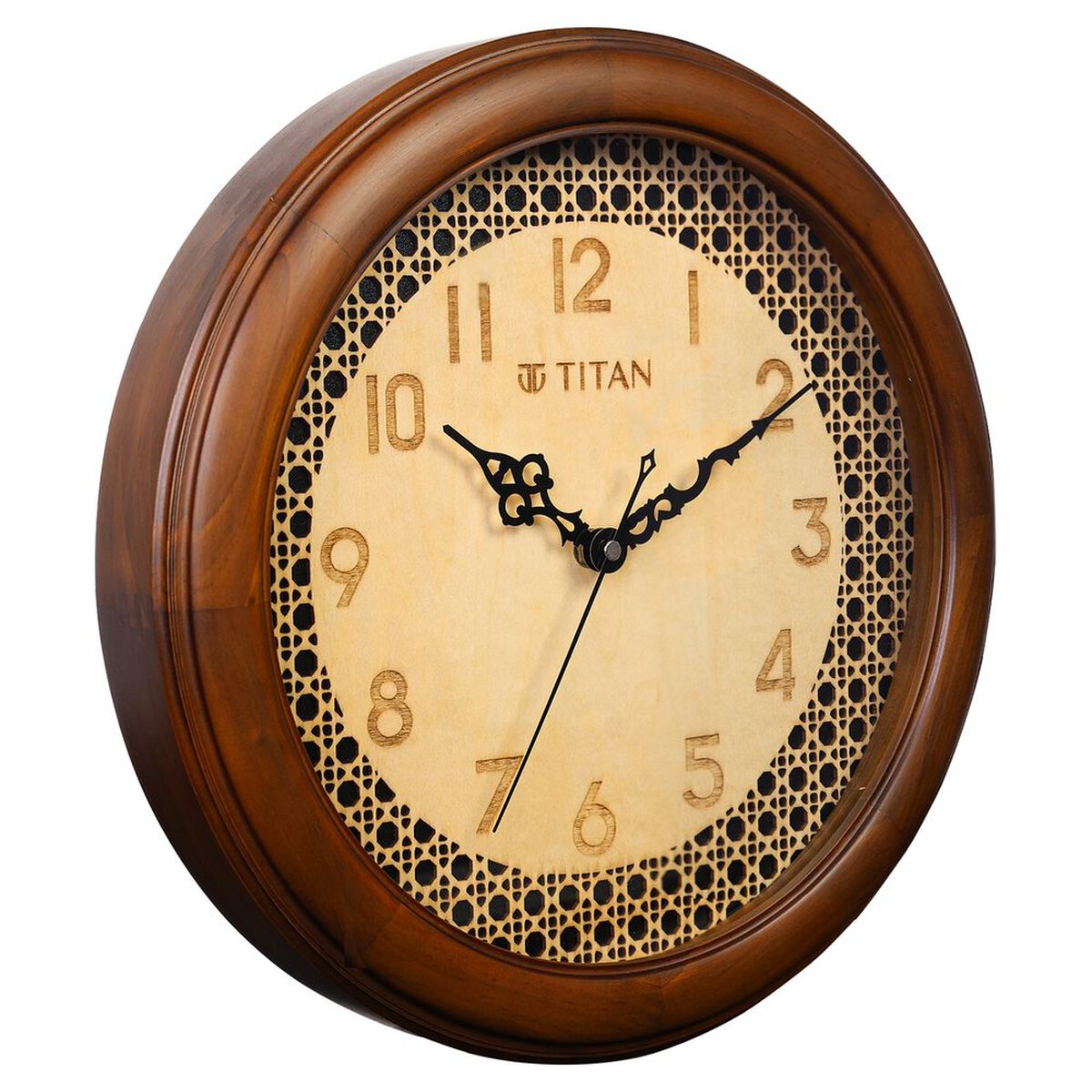 Titan Classic Wooden Wall Clock (35cm x 35cm) 3