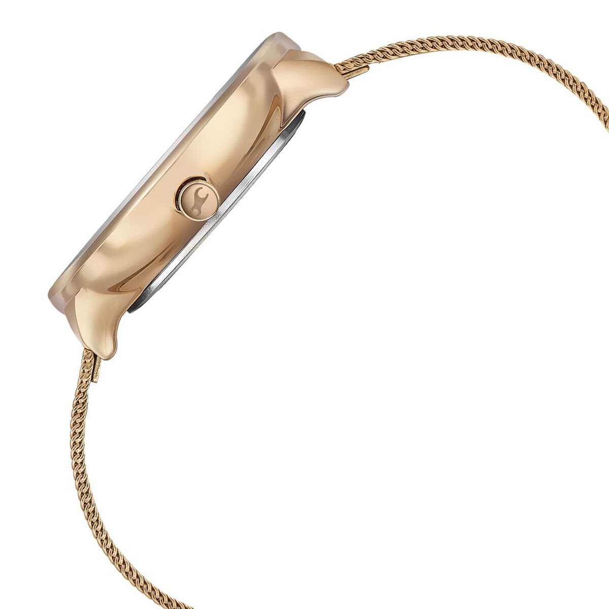 Fastrack Stunners Quartz Analog Rose Gold Dial Stainless Steel Strap Watch for Girls 4