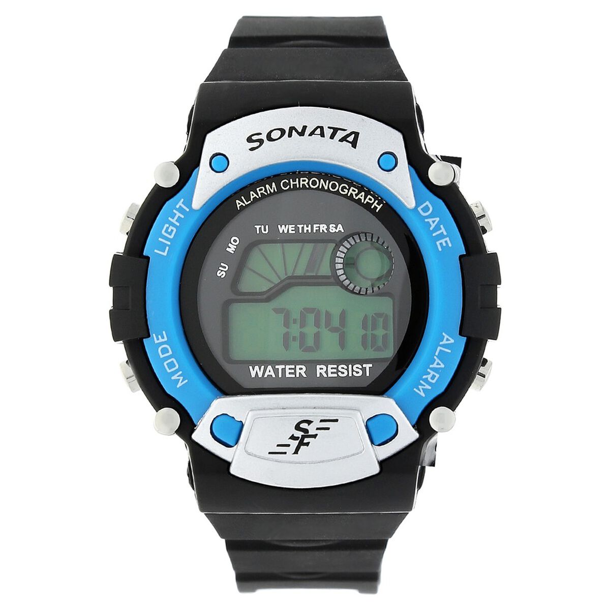 SF Digital Dial Plastic Strap Watch for Men 1