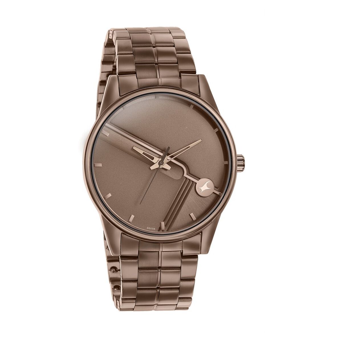 Fastrack Stunners Quartz Analog Brown Dial Stainless Steel Strap Watch for Guys 2