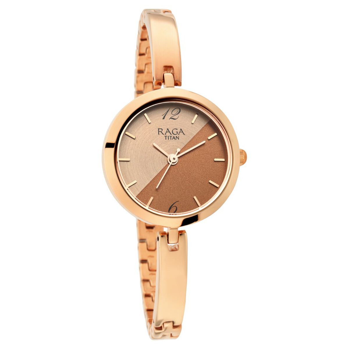 Titan Raga Viva Bicolour Dial Women Watch With Metal Strap 1