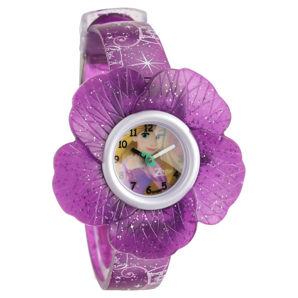 Zoop Disney Princess Analog Watch with Purple Dial & Multicoloured Strap for Girls Kids, from House of Titan 2