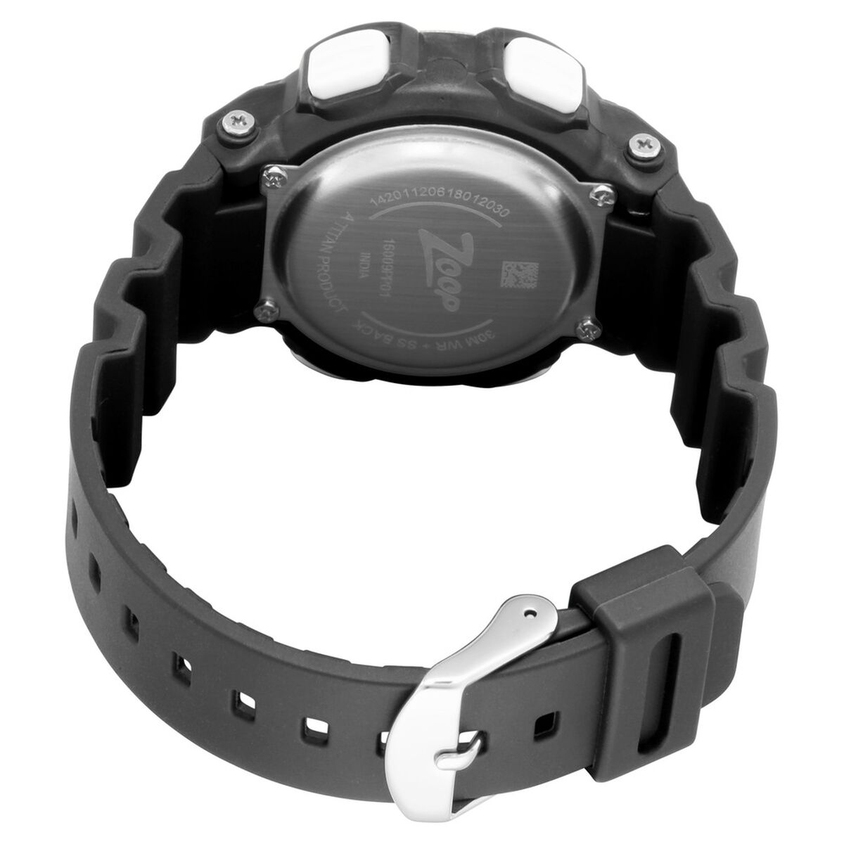 Zoop Digital Watch with Digital Dial & Black Strap for Boys Kids, from House of Titan 4