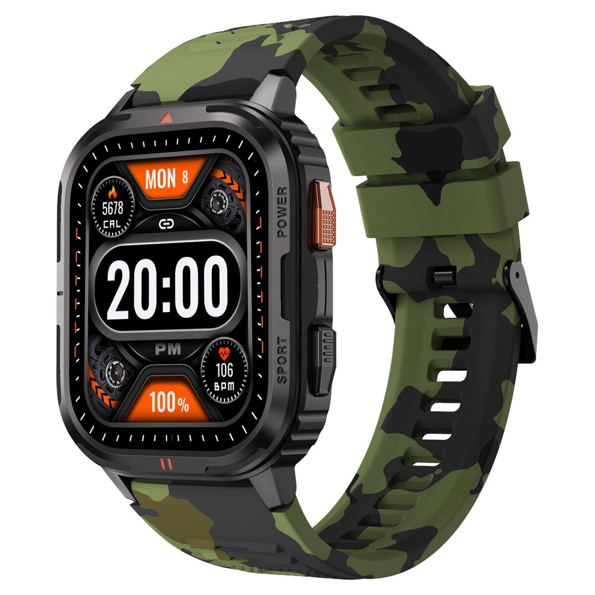 Fastrack Smart Xtreme S Smartwatch with 4.9 cm AMOLED Display BT Calling & Health Monitoring 1