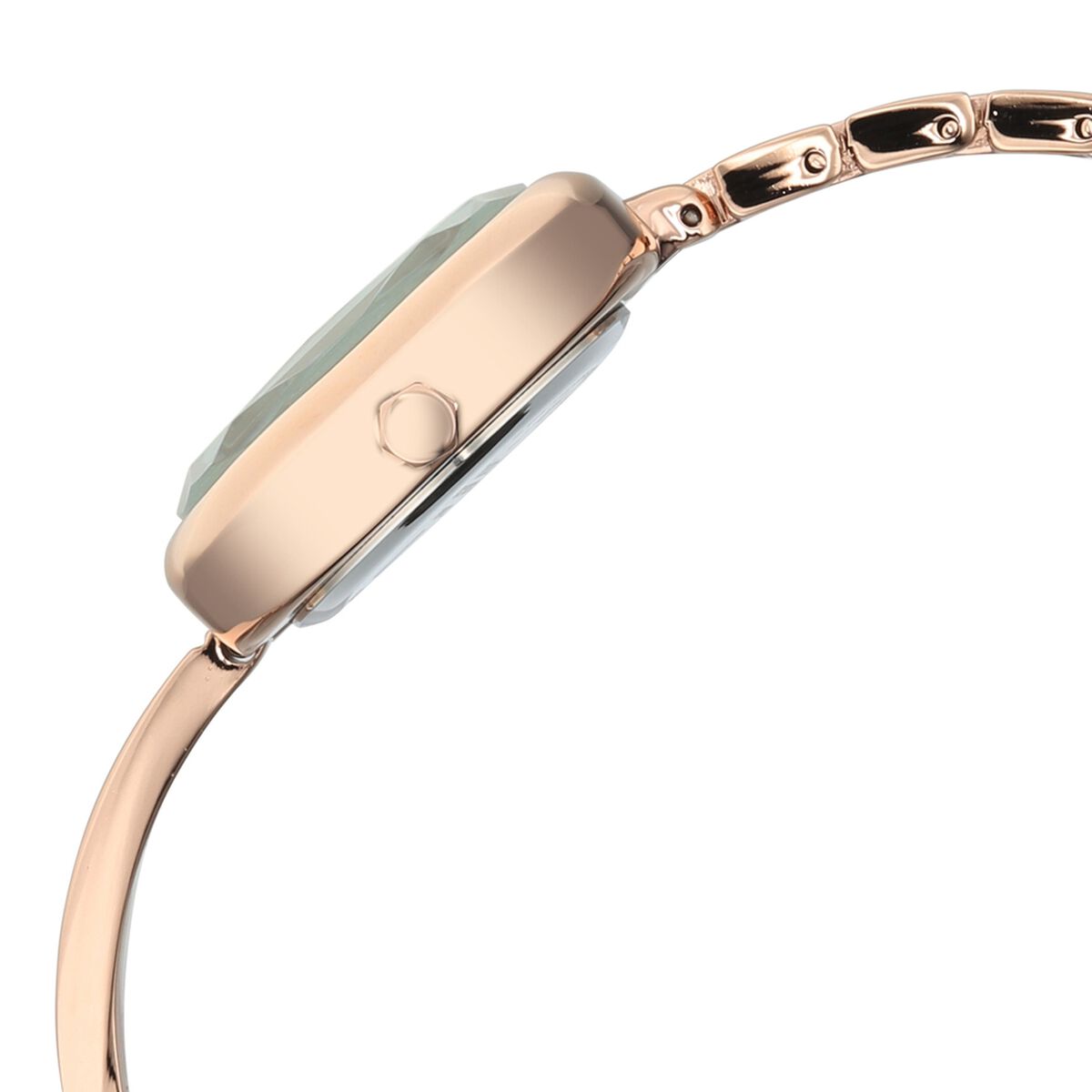 Vyb Aurora By Fastrack Quartz Analog Silver Dial Rose Gold Metal Strap Watch For Girls 5