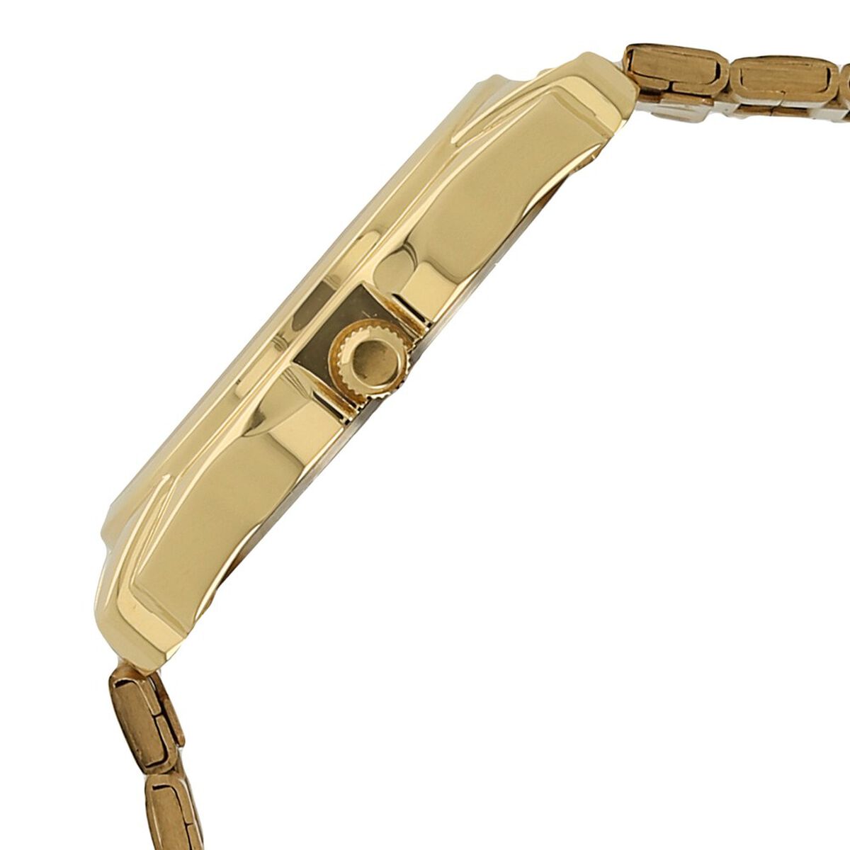Titan Quartz Analog with Day and Date Champagne Dial Golden Stainless Steel Strap Watch For Men 3