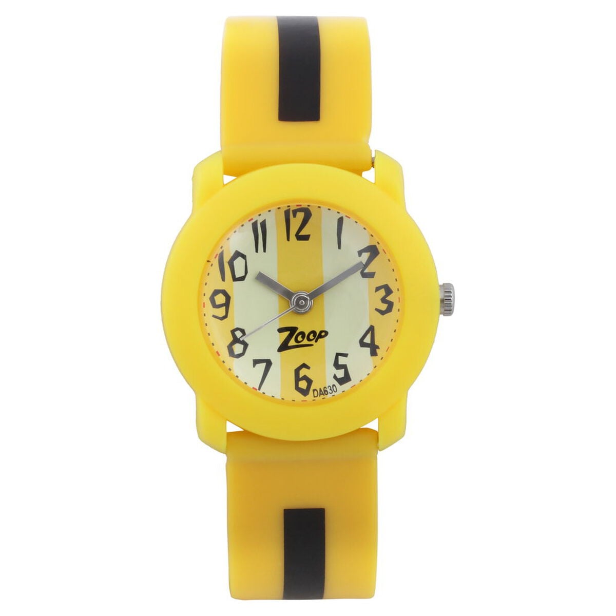 Zoop Analog Watch with Yellow Dial & Yellow Strap for Boys Girls Kids, from House of Titan 1