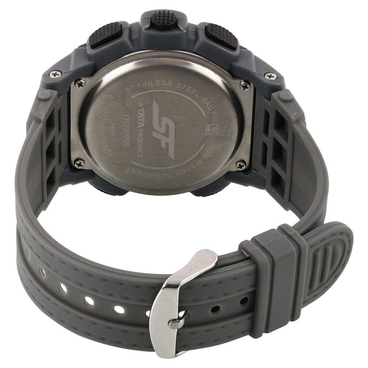 SF Digital Dial Plastic Strap Watch for Men 4