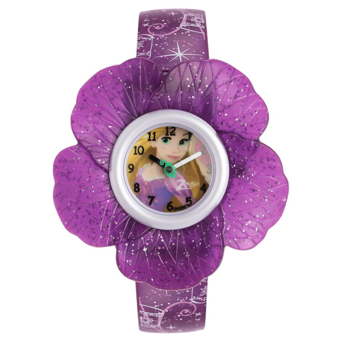 Zoop Disney Princess Analog Watch with Purple Dial & Multicoloured Strap for Girls Kids, from House of Titan 1