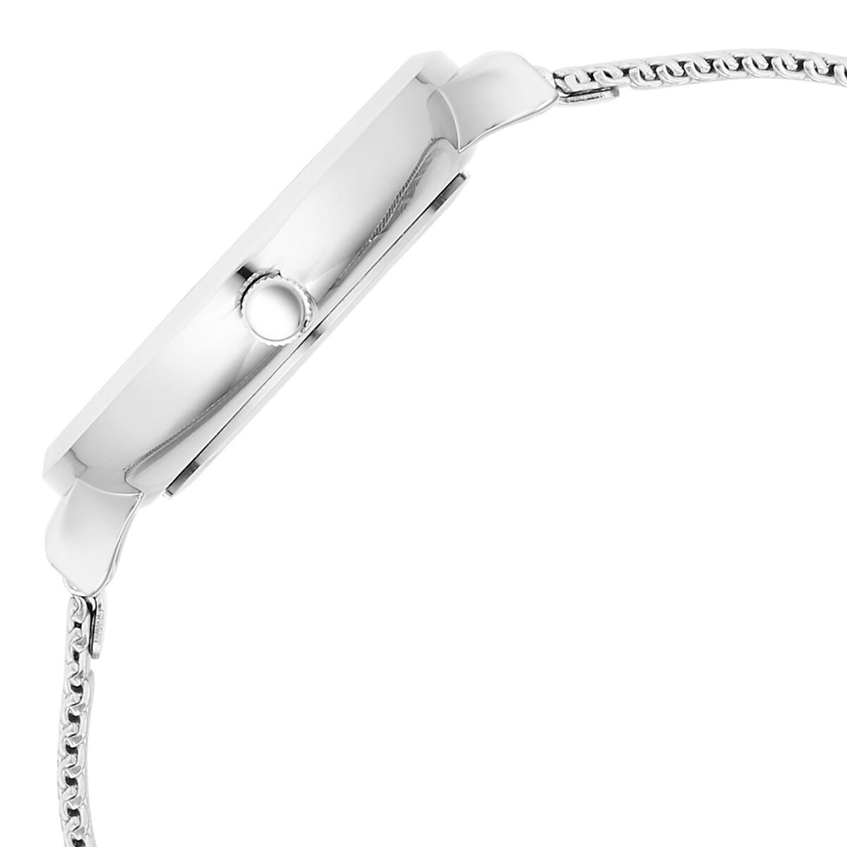 Fastrack Stunners X Quartz Analog Silver Dial Stainless Steel Strap Watch For Girls 4