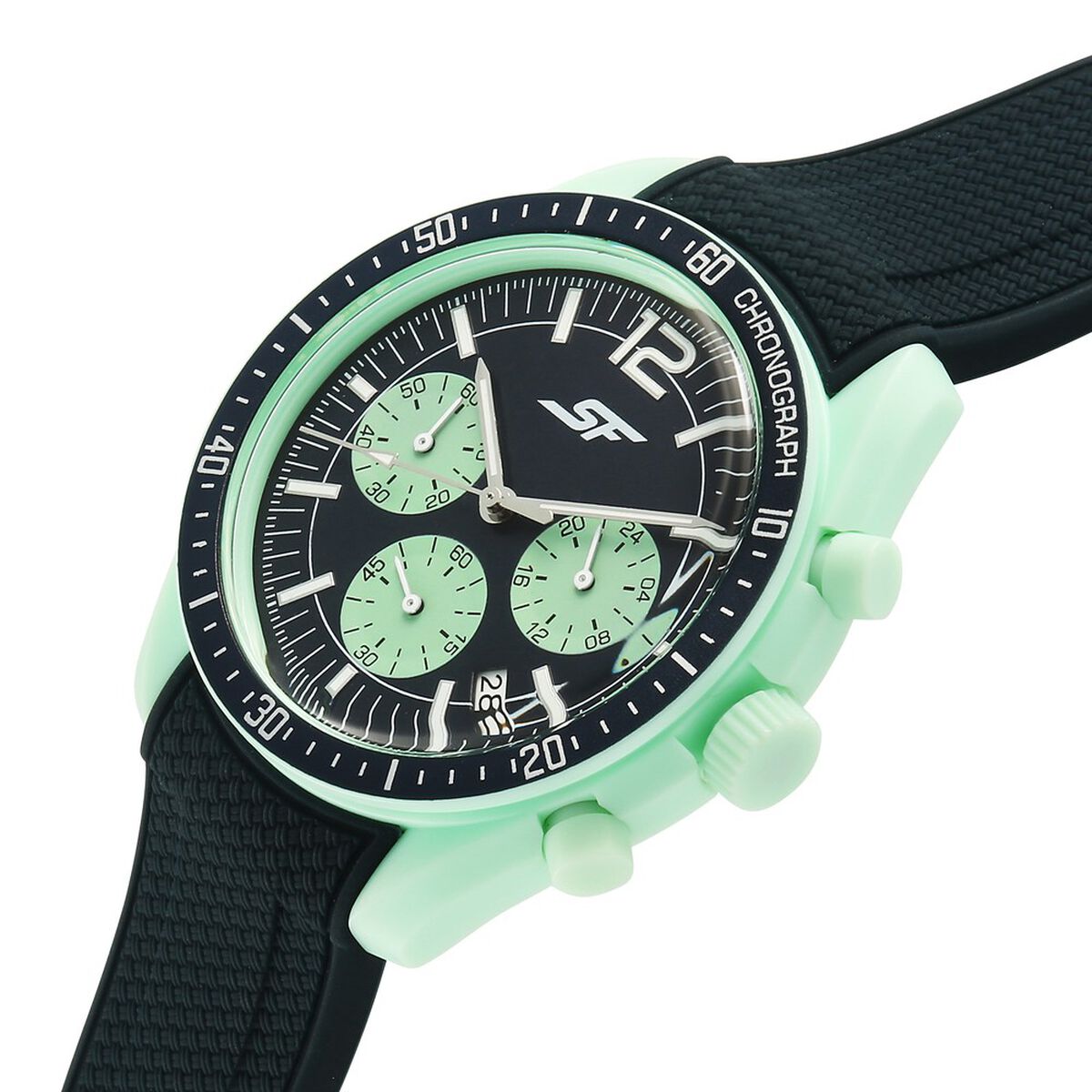 SF Genesis Bold Chronograph Watch for Men with Blue Strap 3