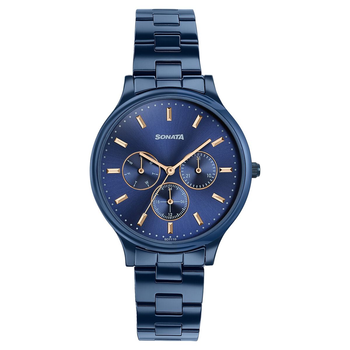 Sonata Women's Work Wear beautiful Blue Watch - Premium Multifunction design for everyday style 1