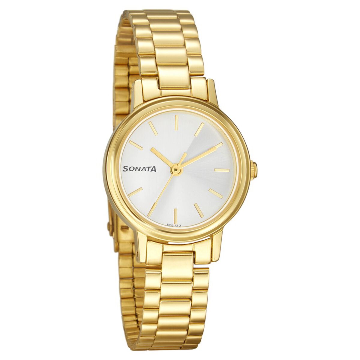 Sonata Essentials White Dial Women Watch With Stainless Steel Strap 1