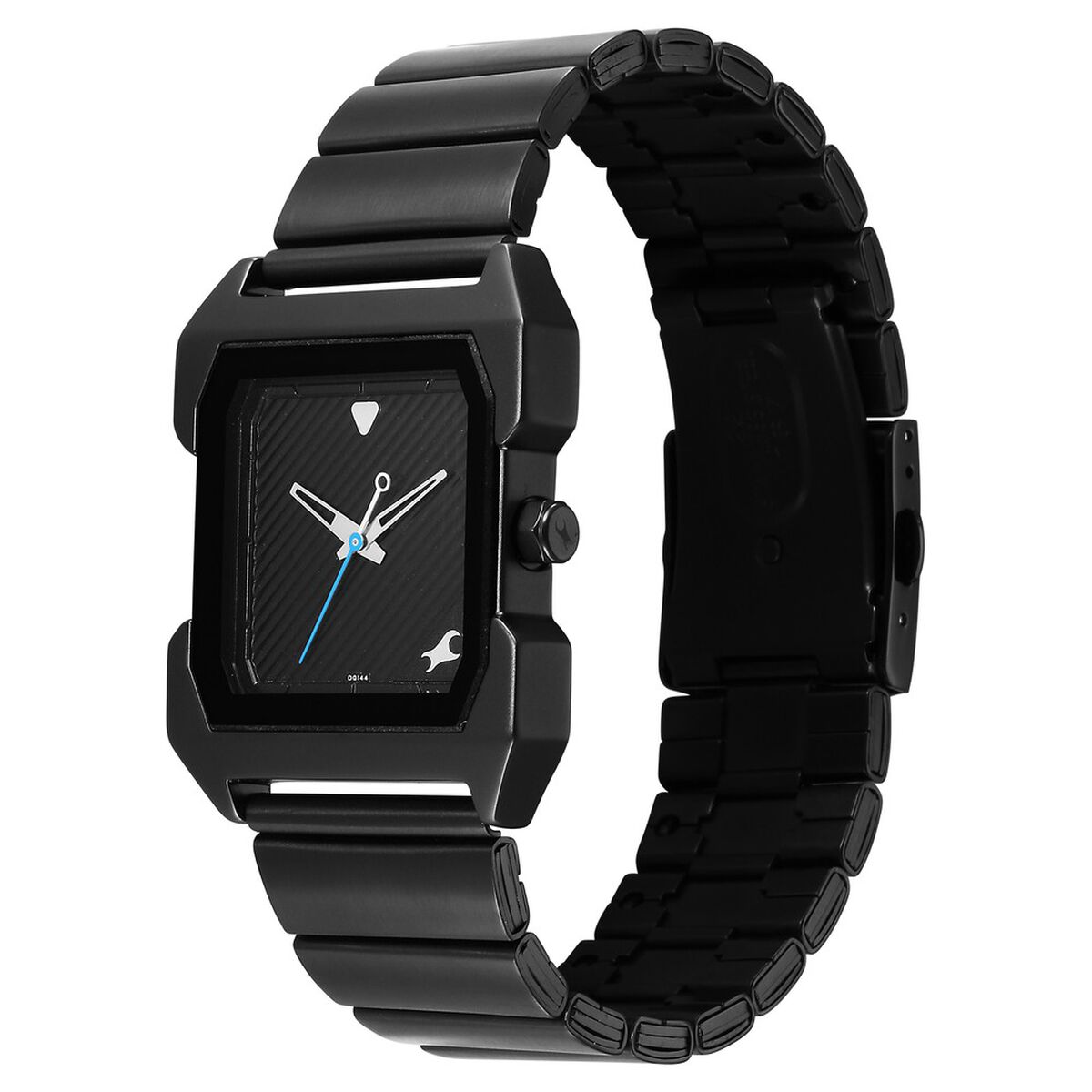 Fastrack Pulse Quartz Analog Black Dial With Black Stainless steel Strap Watch for Guys 3