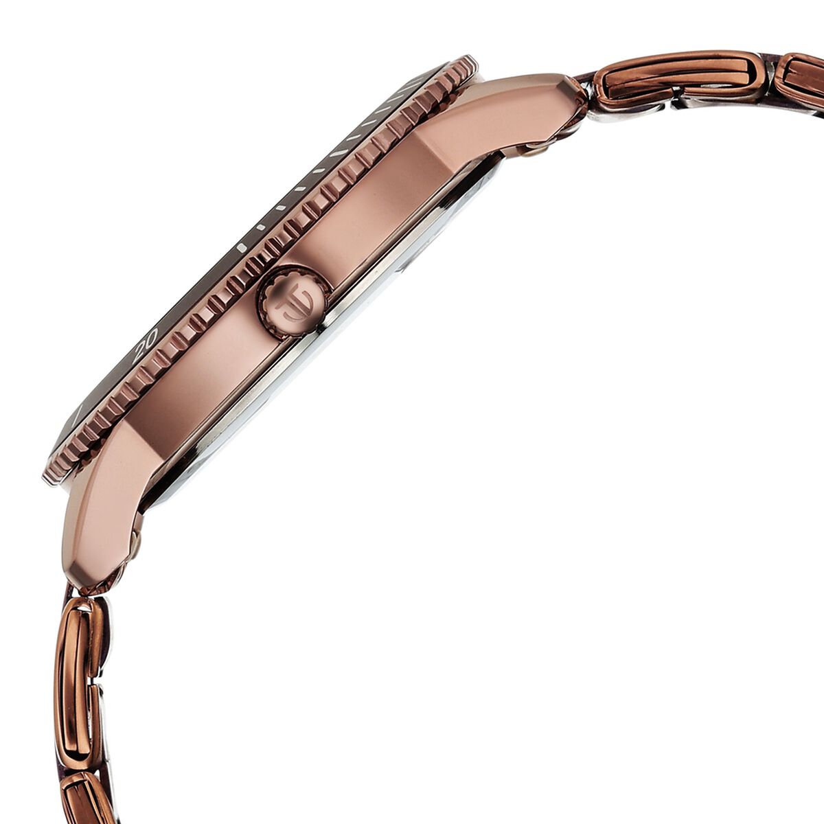 Titan Purple Sports Fashion Quartz Analog with Date Green Dial Rose Gold Stainless Steel Strap Watch For Women 5