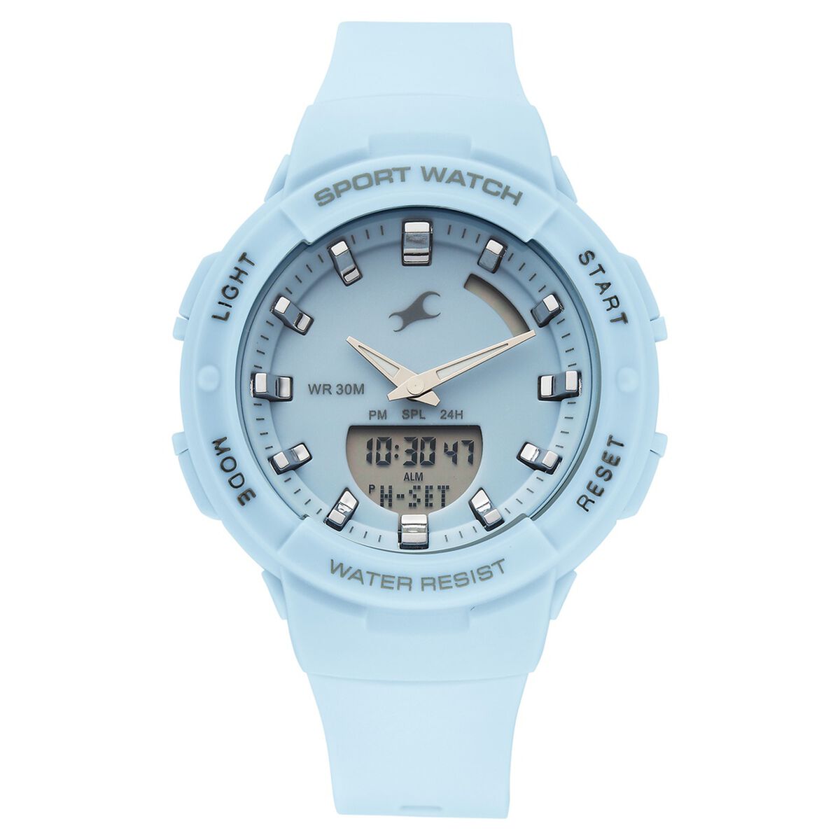 Fastrack StreetStyle Quartz Analog Blue Dial Blue Plastic Strap Watch For Girls 1
