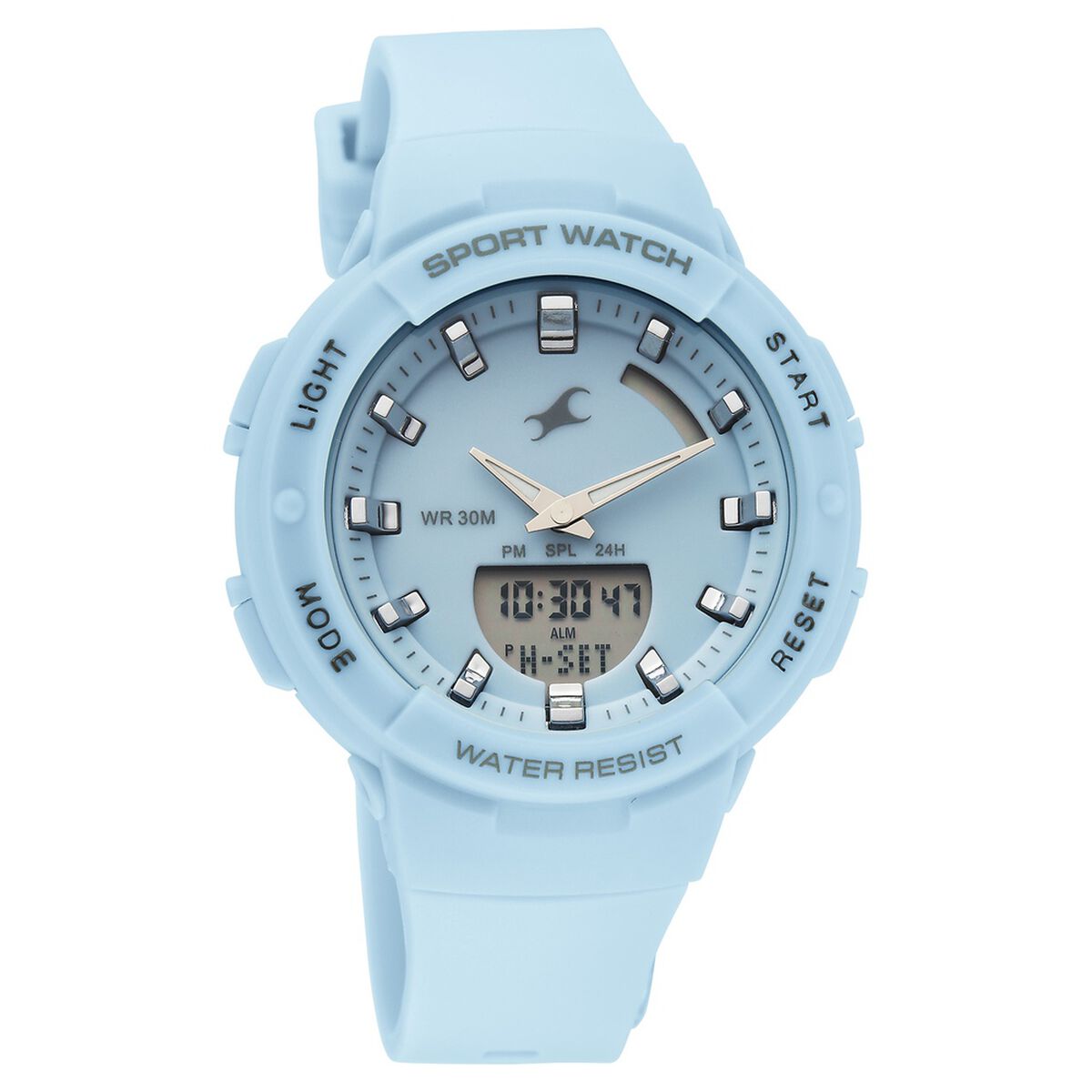 Fastrack StreetStyle Quartz Analog Blue Dial Blue Plastic Strap Watch For Girls 2