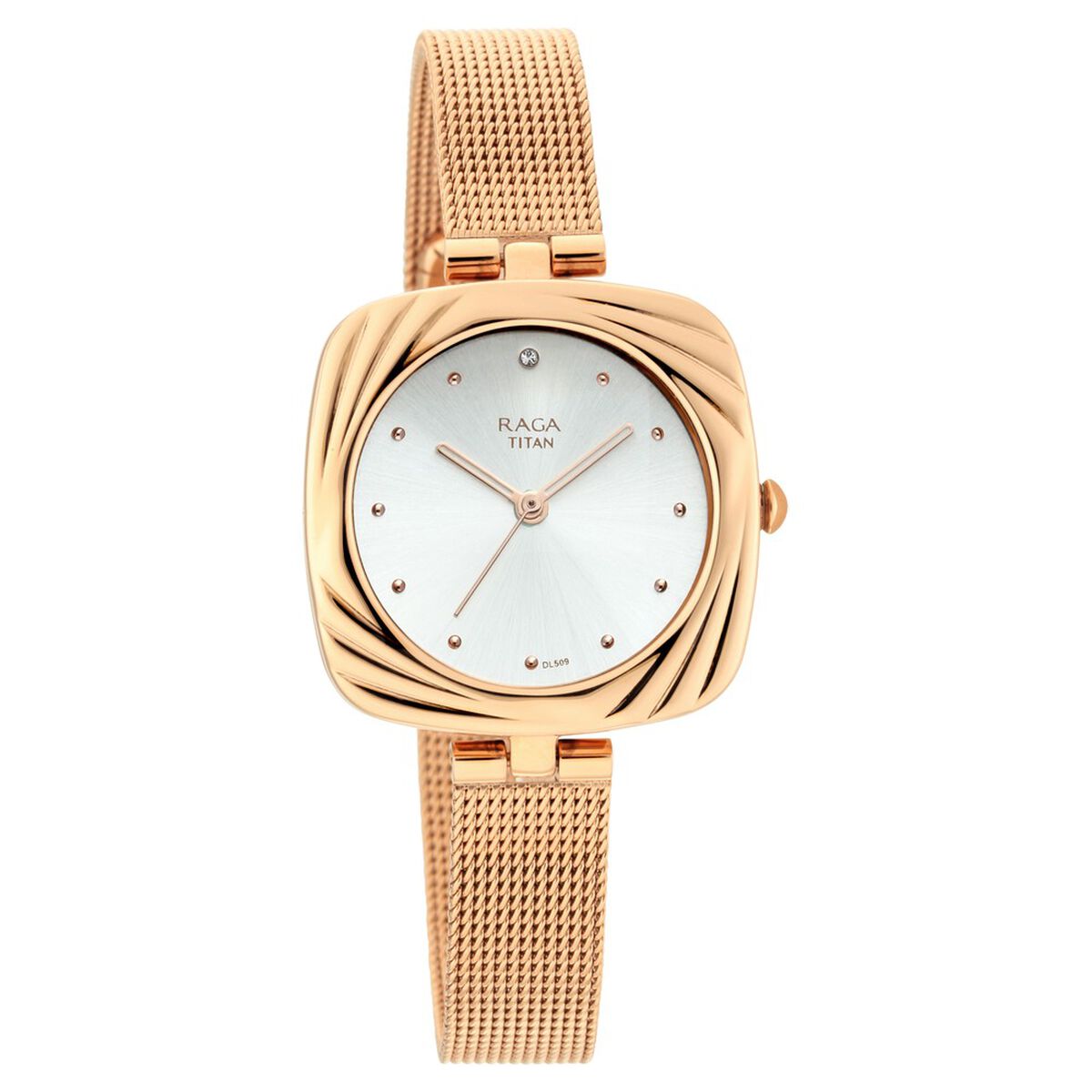 Titan Raga Moments Of Joy Silver Dial Women Watch With Metal Strap 2