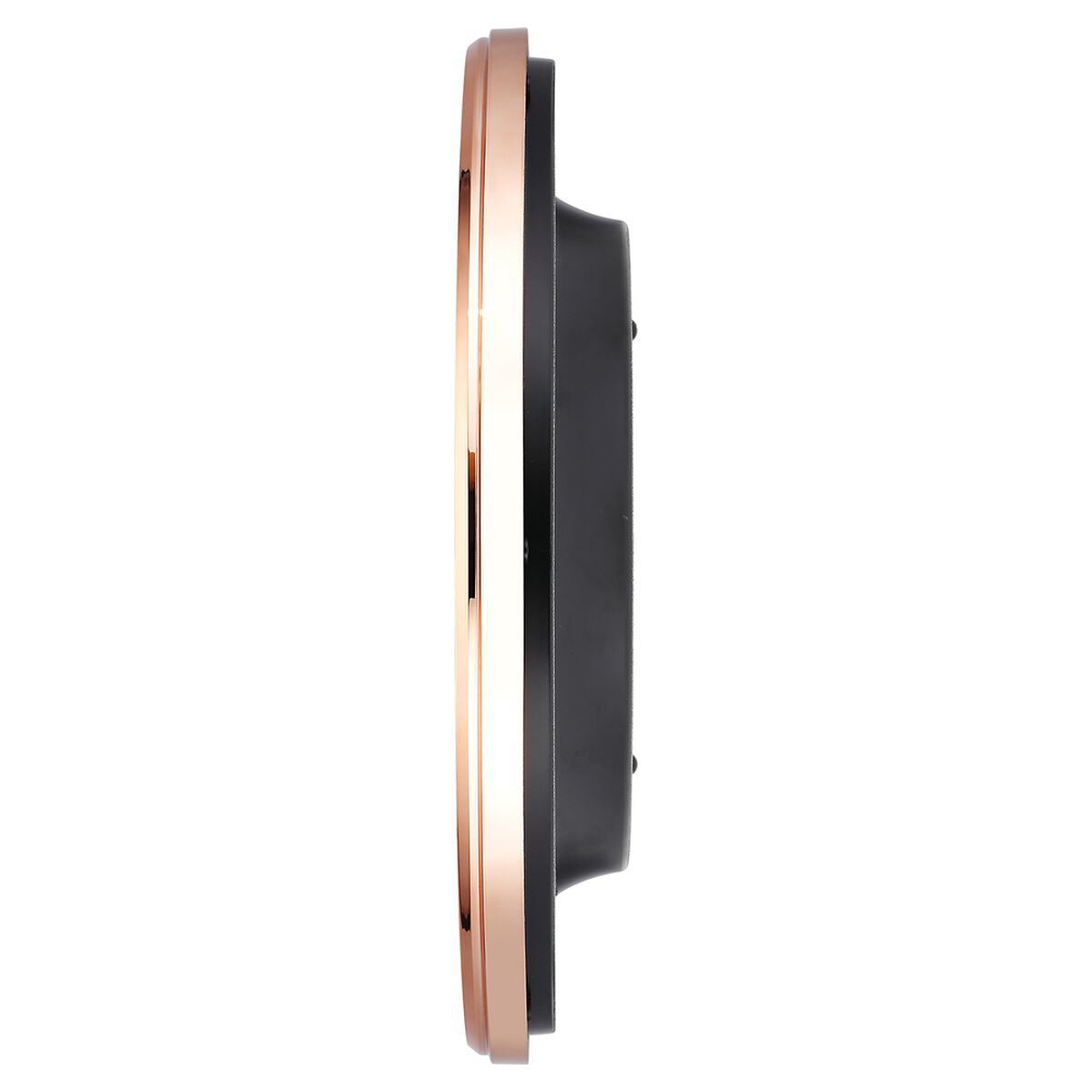 Titan Contemporary Rustic Pink Wall Clock in a Glossy Finish with a Textured Dial 32.5 x 32.5 cm (Medium) 4