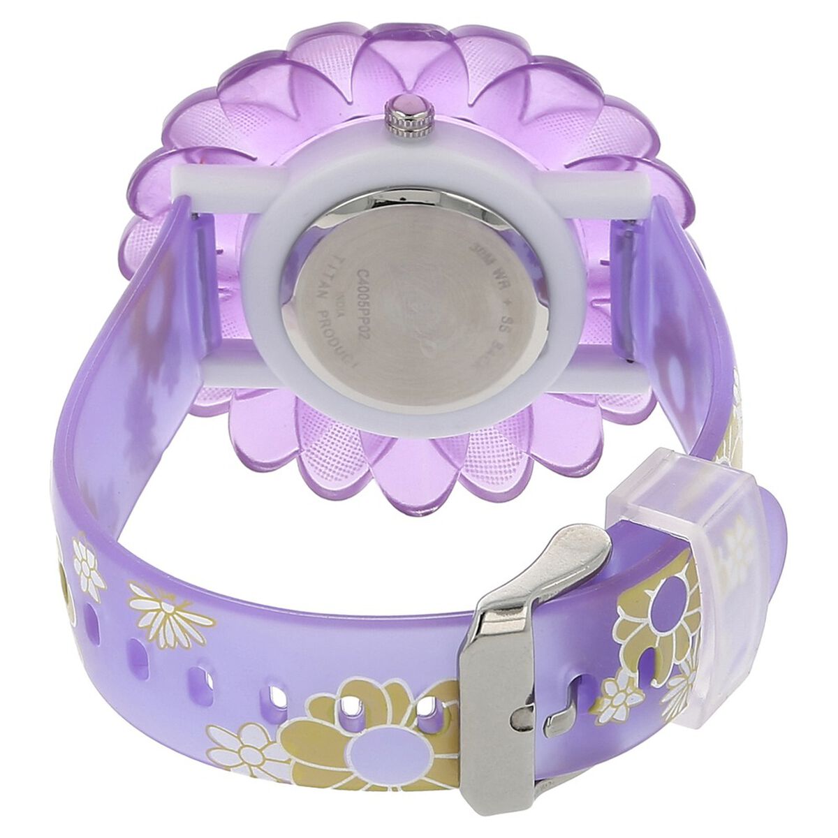 Zoop Analog Watch with Silver Dial & Multicoloured Strap for Girls Kids, from House of Titan 4