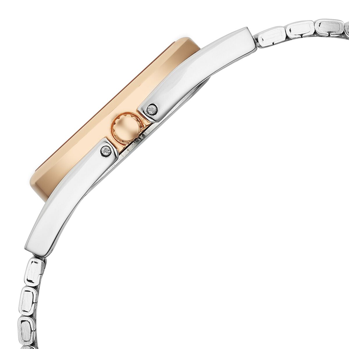 Fastrack UFO Quartz Analog Mother of Pearl Dial Silver Colour Stainless Steel Strap Watch For Girls 5