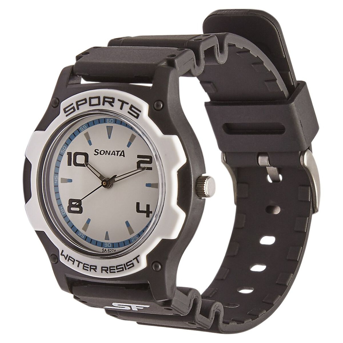 SF Quartz Analog White Dial Watch for Men 2