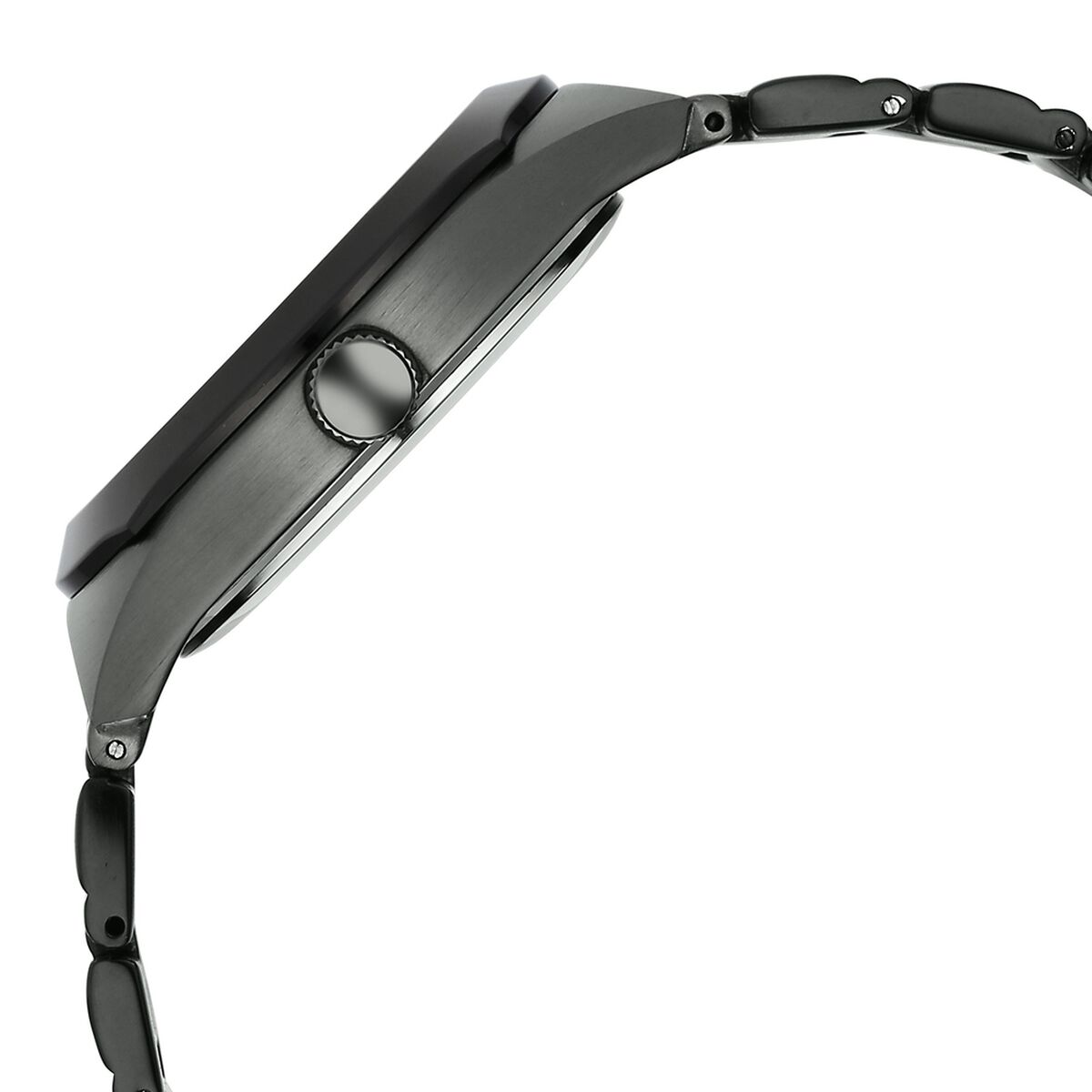 Vyb Arcane By Fastrack Quartz Analog Black Dial Metal Strap Watch For Guys 5
