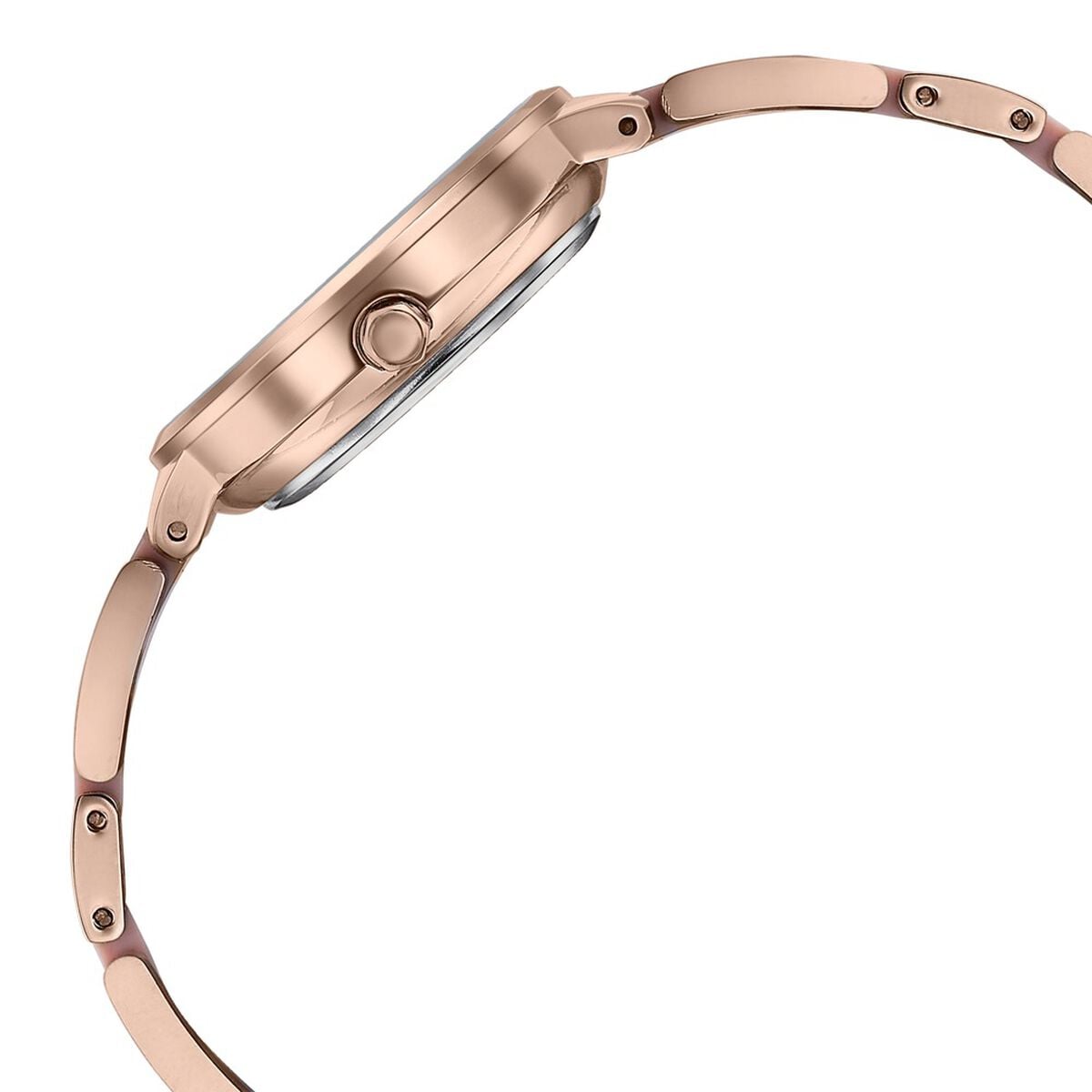 Sonata Wedding Edit Quartz Analog Pink Dial Stainless Steel With Acetate Strap Watch For Women 5