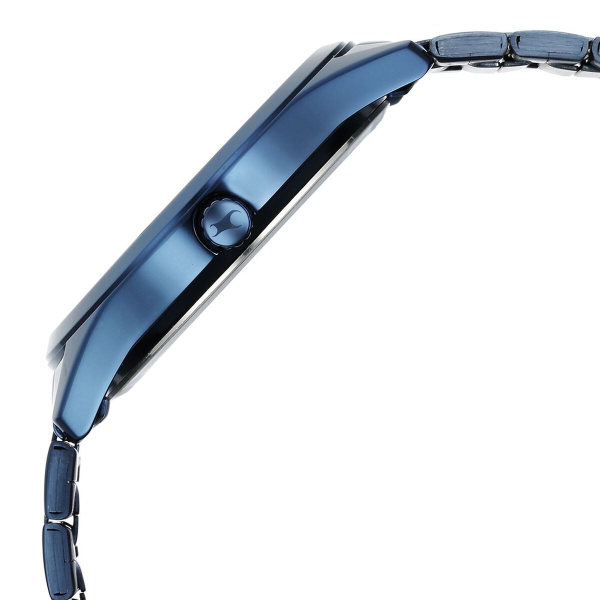 Fastrack Stunners Quartz Analog Blue Dial Blue Metal Strap Watch For Guys 4