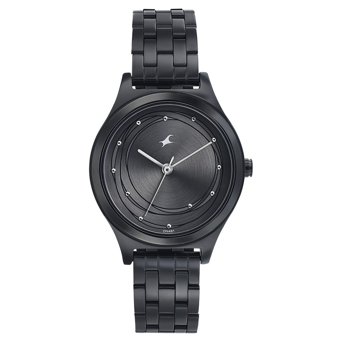 Fastrack Style Up Grey Dial Stainless Steel Strap Watch for Girls 2
