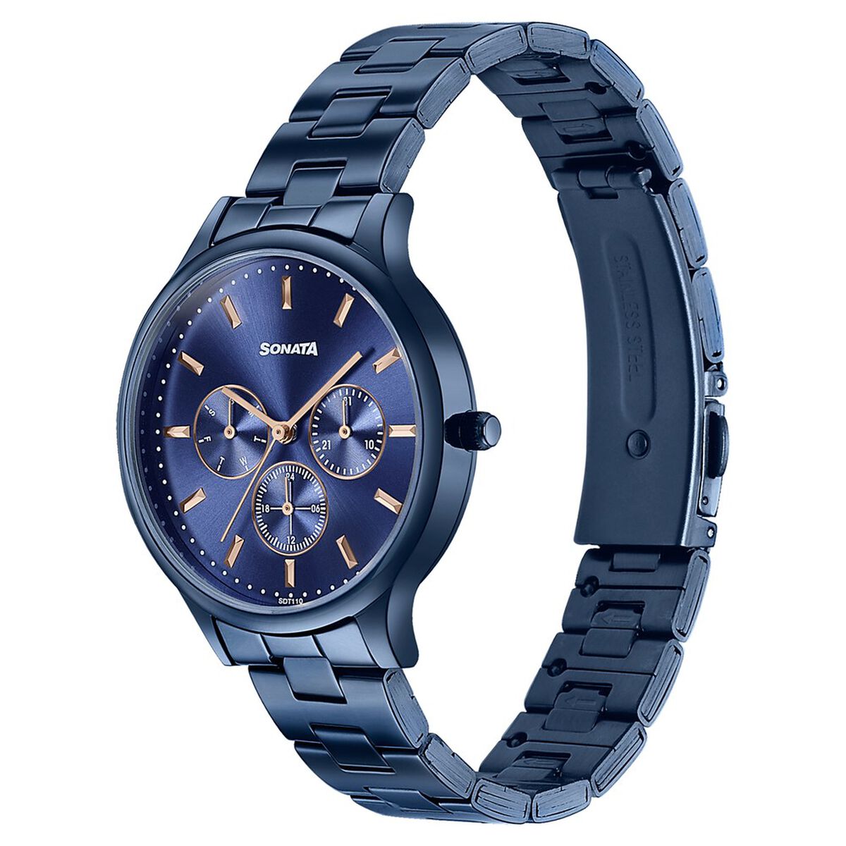 Sonata Women's Work Wear beautiful Blue Watch - Premium Multifunction design for everyday style 3