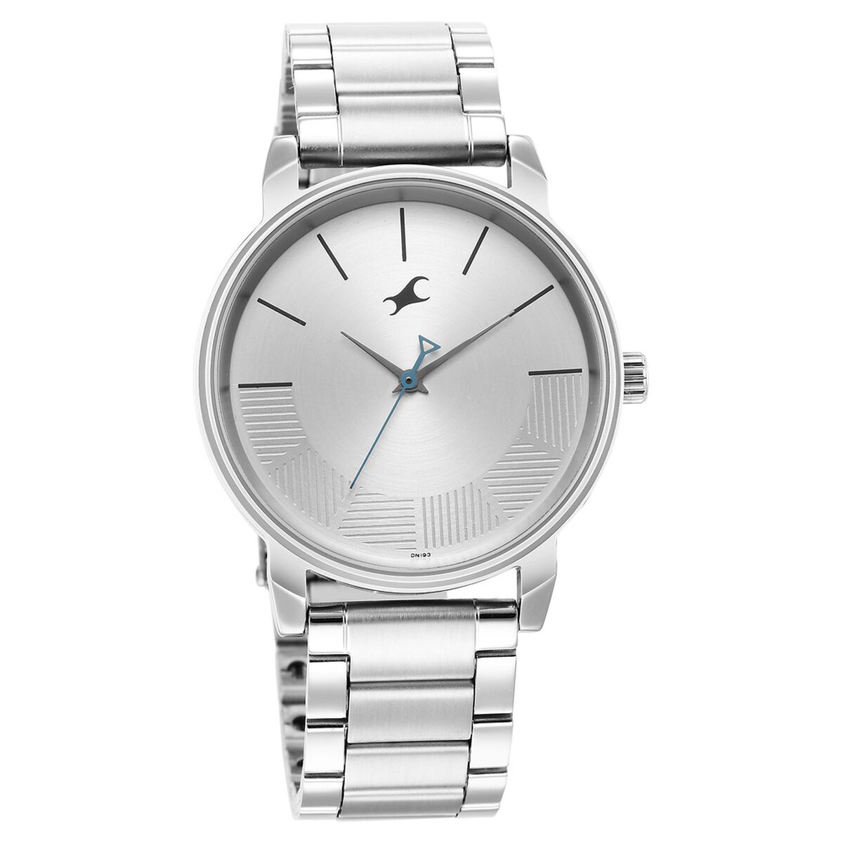 Fastrack Stunners Quartz Analog Silver Dial Metal Strap Watch for Guys 2