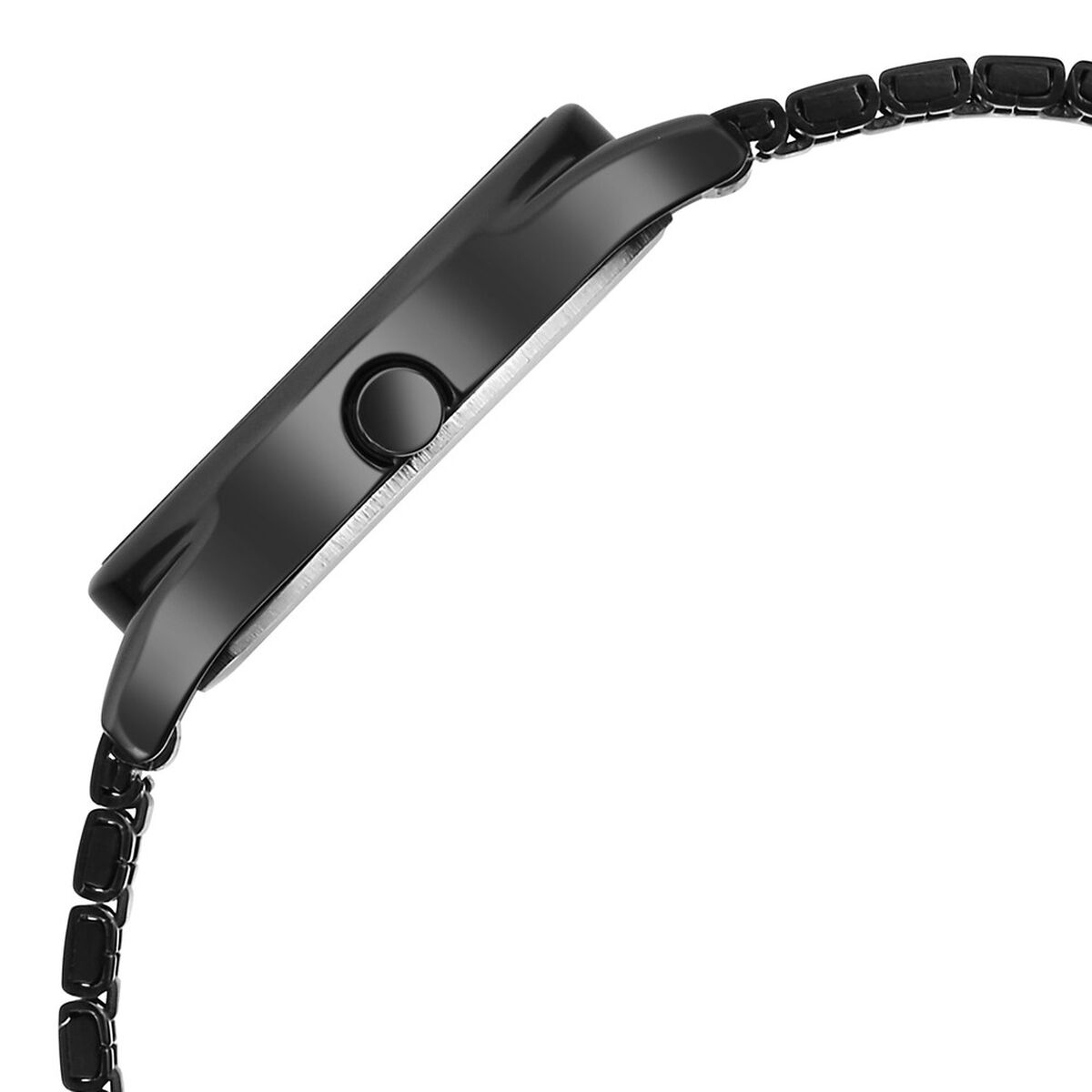 Titan Karishma Quartz Analog Blue Dial Black Stainless Steel Strap Watch For Women 4