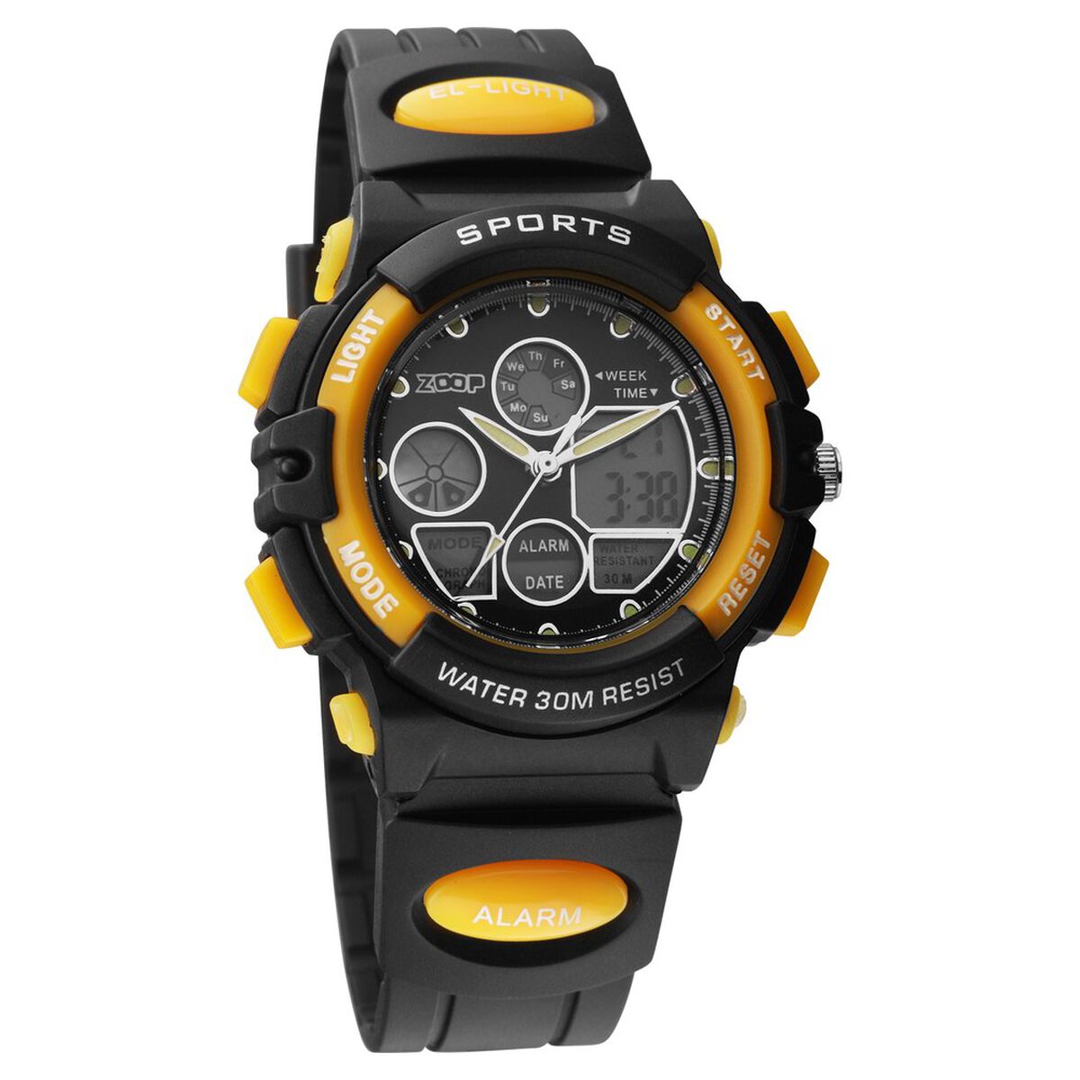 Zoop Analog Digital Watch with Black Dial & Black Strap for Boys Kids, from House of Titan 2