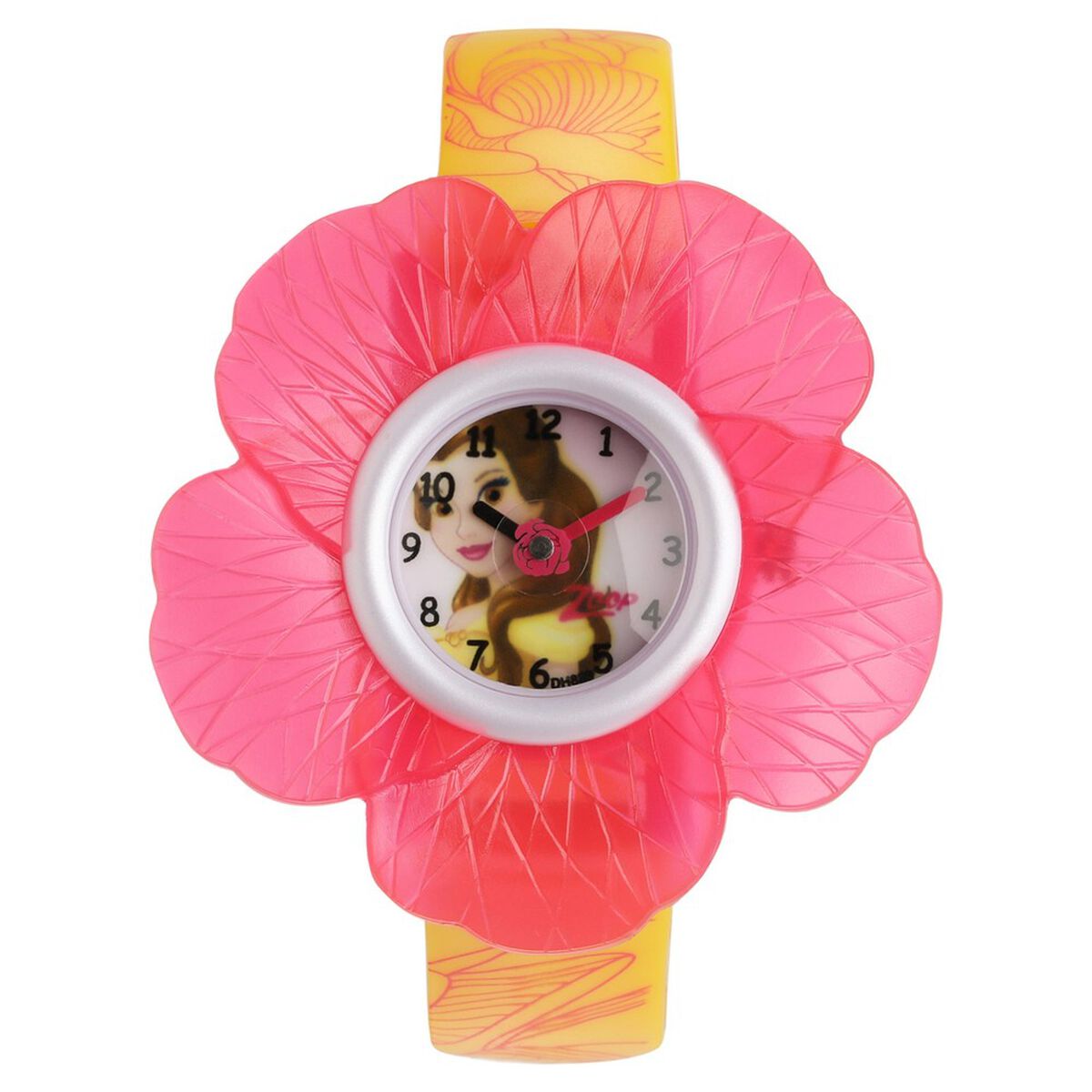 Zoop Disney Princess Analog Watch with White Dial & MulticolouredStrap for Girls Kids, from House of Titan 1