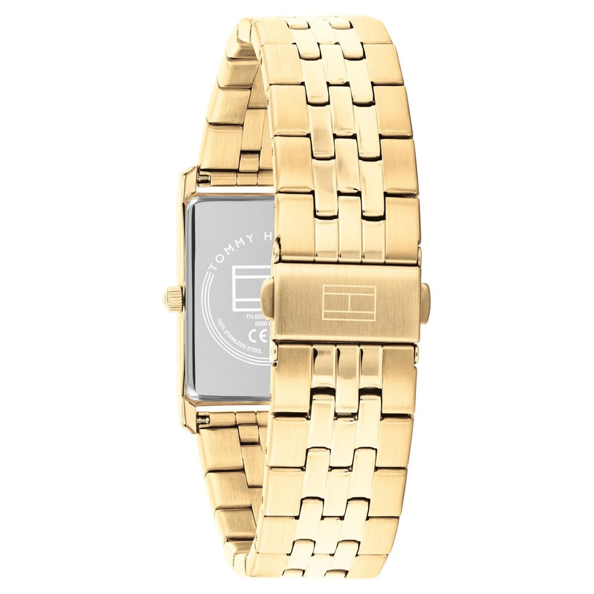 Tommy Hilfiger Quartz Analog Green Dial Golden Stainless Steel Strap Watch For Men 3